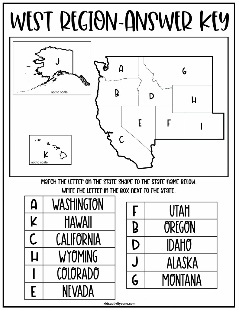 Regions Of The United States Worksheets Kids Activity Zone Regions Of The United States Worksheets Kids Activity Zone