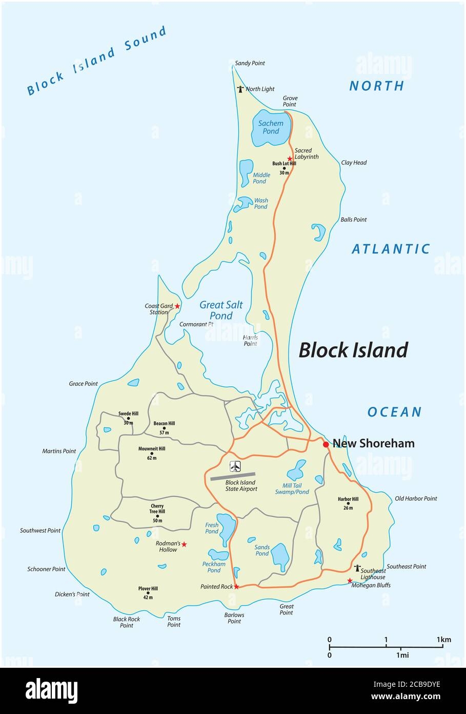 Rhode Island Map Hi res Stock Photography And Images Alamy