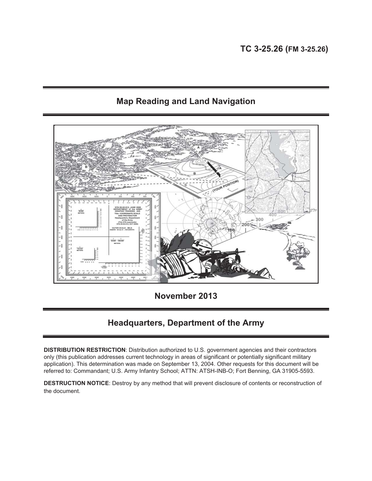 TC 3 25 26 Map Reading And Land Navigation US Army Training Circular