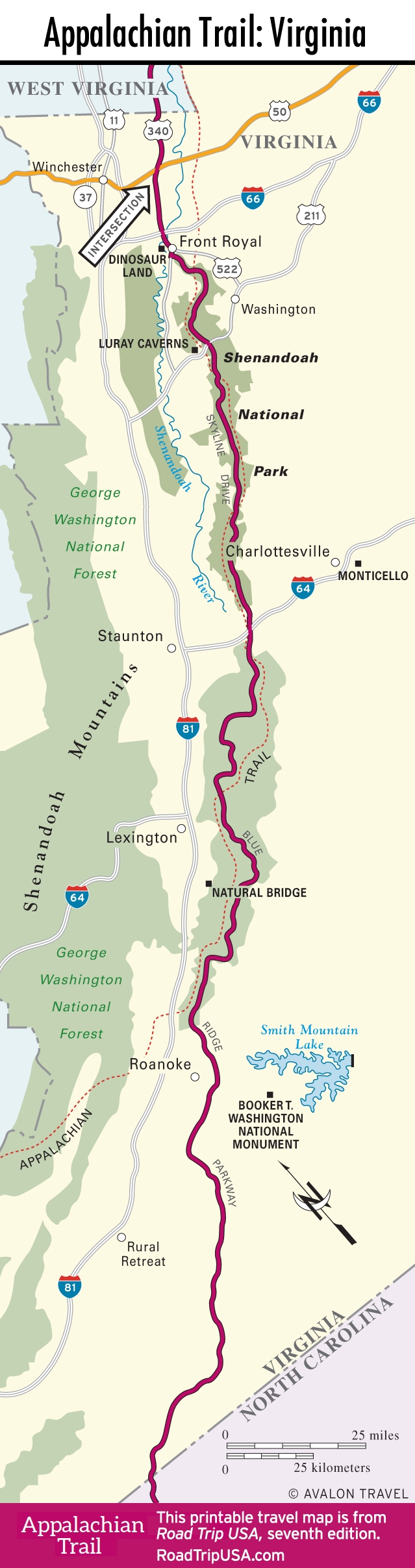 The Appalachian Trail Through Virginia ROAD TRIP USA