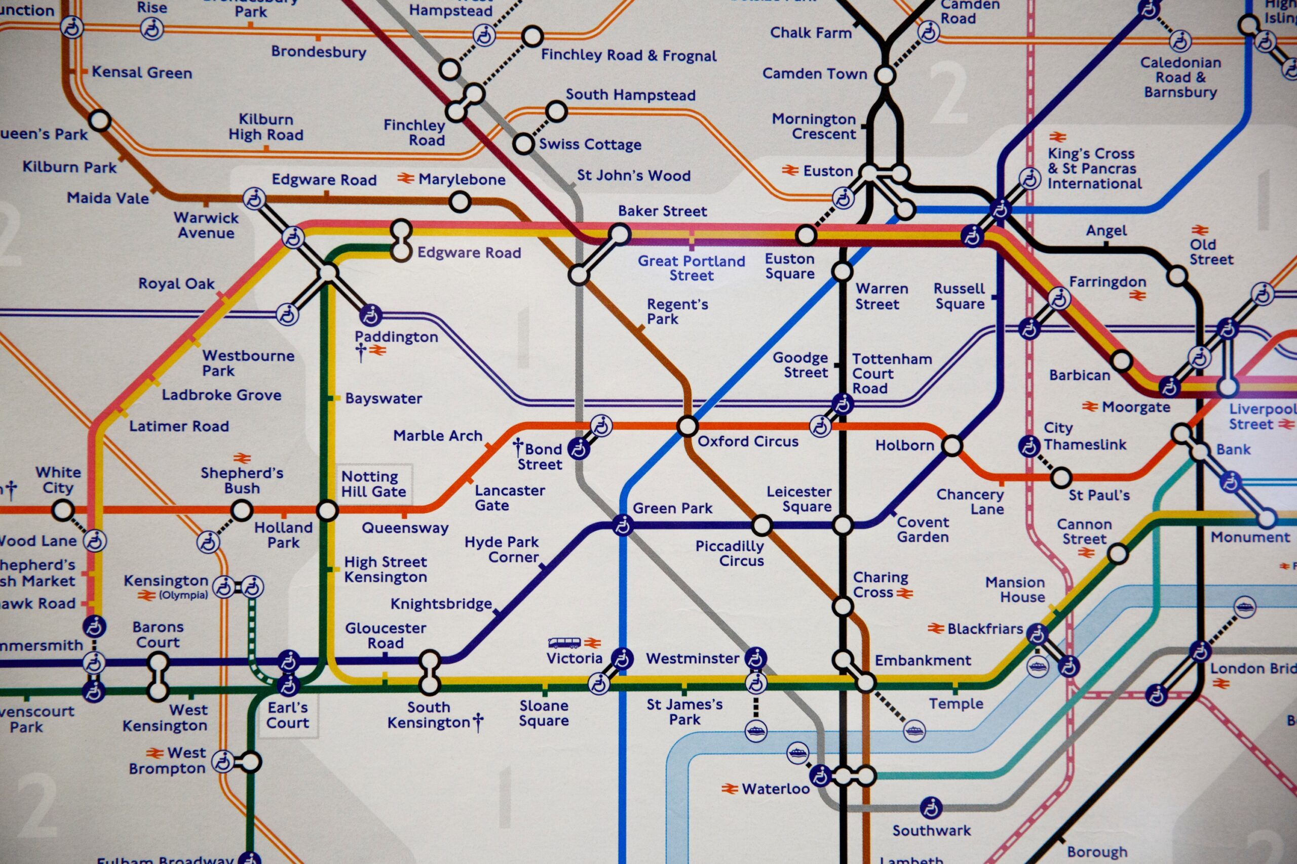 The Elizabeth Line Has Been Added To The New Tube Map Londonist