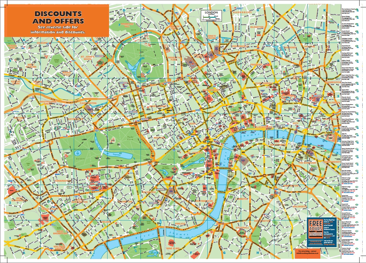 Travel Maps London Customised Map Oxford Cartographers