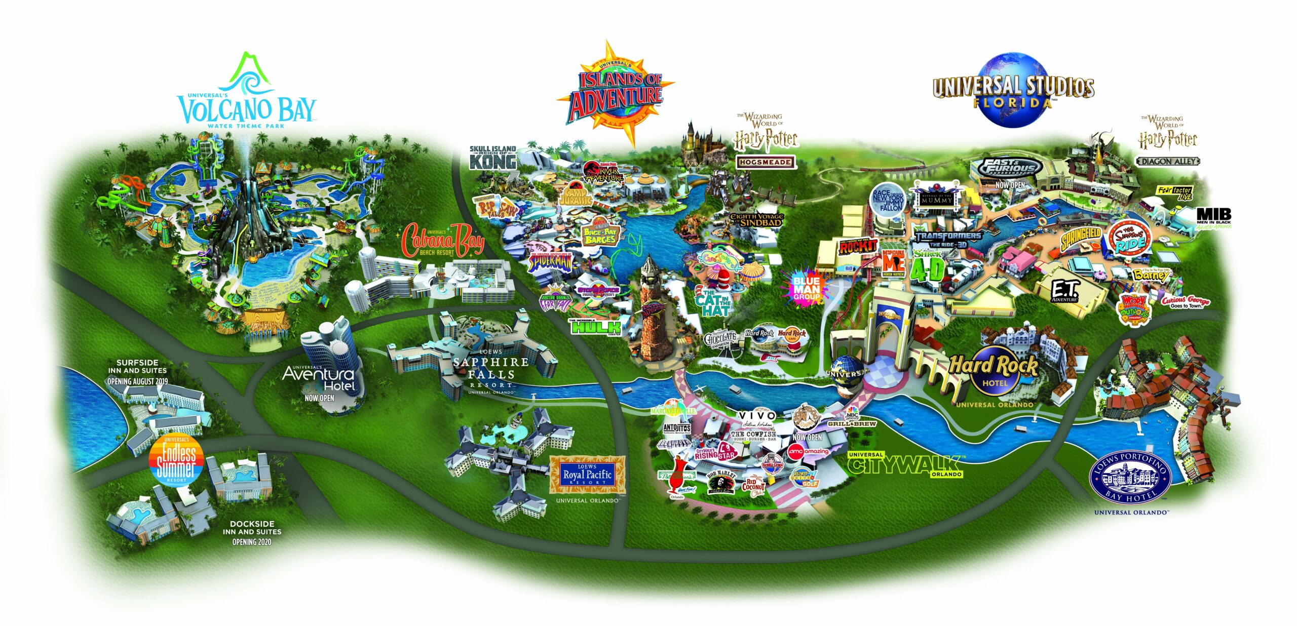 Universal Orlando Resort Park Maps Universal Studios Orlando Vacation Packages Discounts Hotels Park Tickets Universal Family Vacations