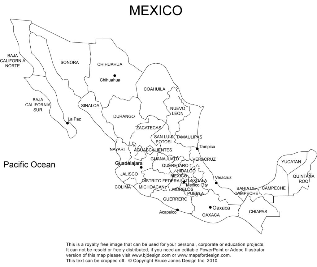 World Countries Mexico Printable PDF Maps FreeUSandWorldMaps