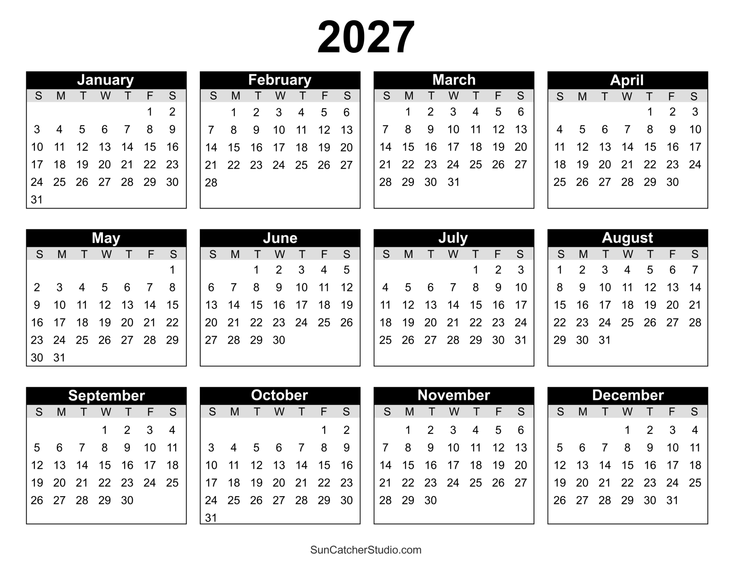 2027 Yearly 2027 Yearly