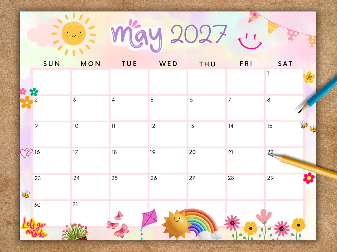 Editable May 2026 Calendar Printable Editable May 2026 Calendar Printable