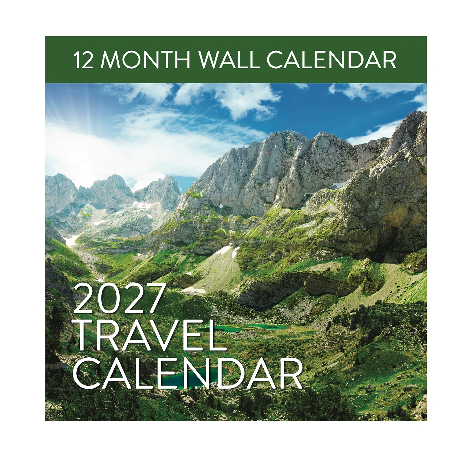 Travel Inspiration Wall Calendar